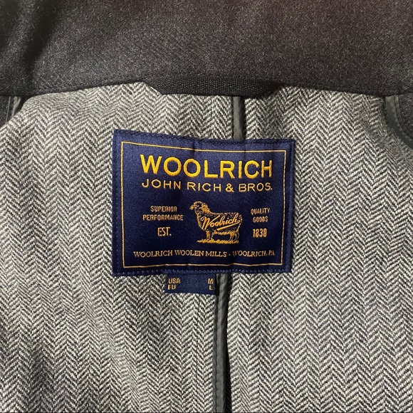 ⭐️HP⭐️Woolrich Wool Peacoat (Men’s) - Picture 9 of 13